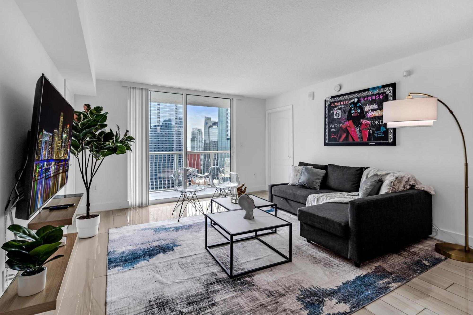 Apartamento Lux 2b/2b Brickell - Free Parking Miami