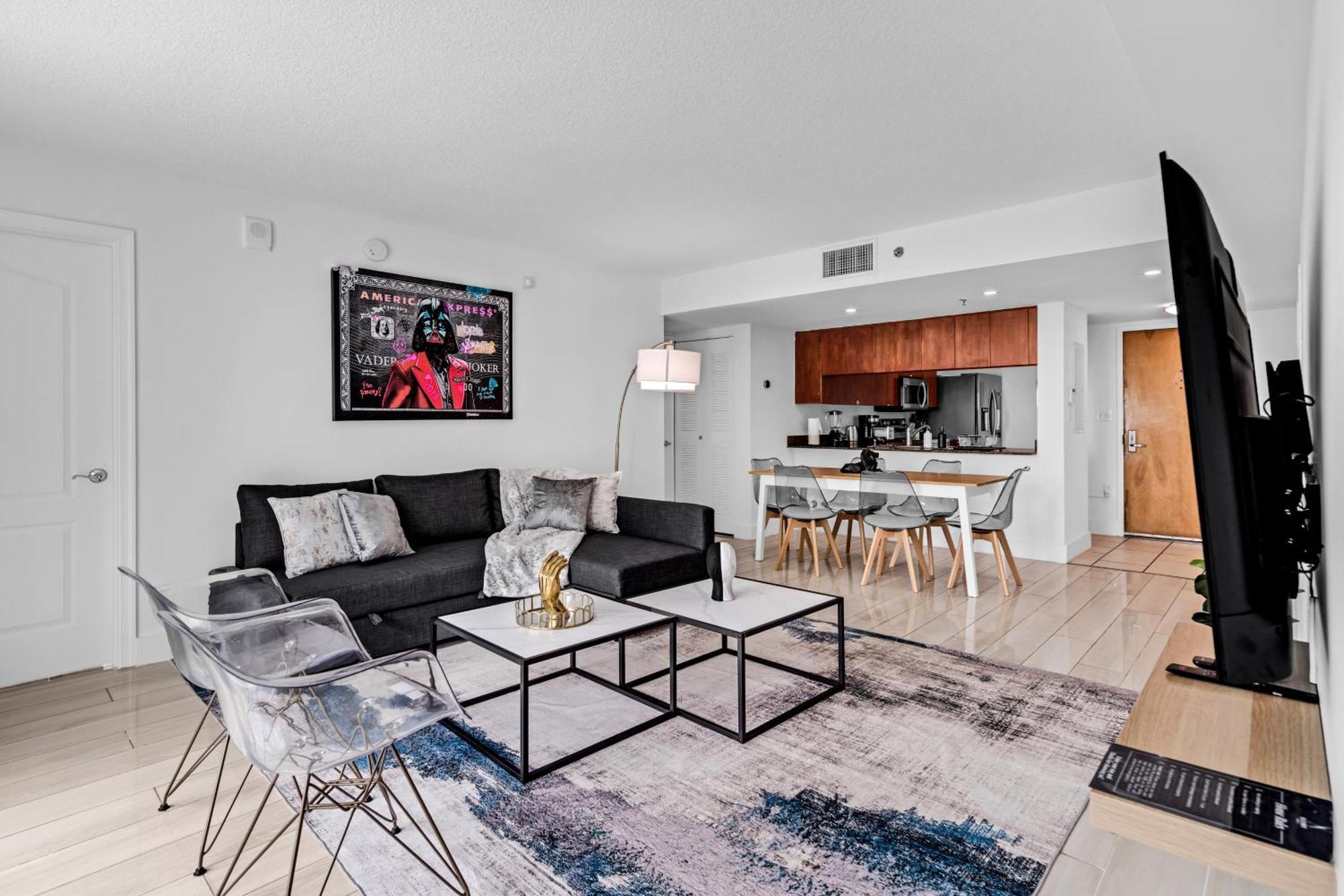 Lux 2b/2b Brickell - Free Parking Apartamento *